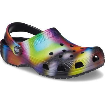 Crocs Klassiska Solarized Clogs Dam Svarta | Sverige 0136YXFU